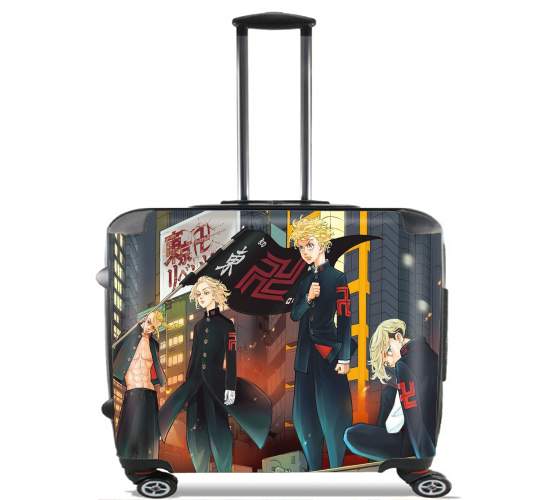  Tokyo Revengers para Ruedas cabina bolsa de equipaje maleta trolley 17" laptop