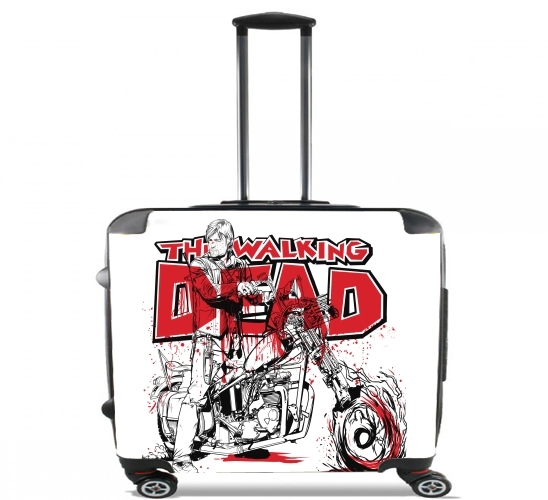  TWD Daryl Squirrel Dixon para Ruedas cabina bolsa de equipaje maleta trolley 17" laptop