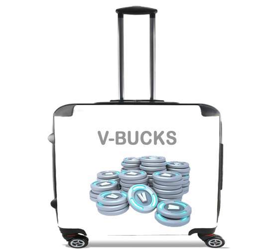  V Bucks Need Money para Ruedas cabina bolsa de equipaje maleta trolley 17" laptop