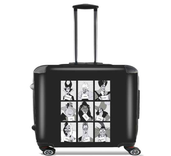  Villains Jails para Ruedas cabina bolsa de equipaje maleta trolley 17" laptop