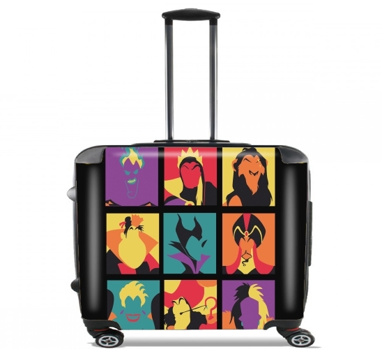  Villains pop para Ruedas cabina bolsa de equipaje maleta trolley 17" laptop