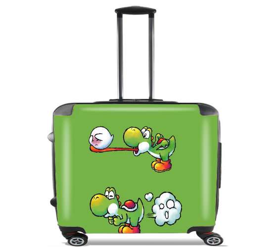  Yoshi Ghost para Ruedas cabina bolsa de equipaje maleta trolley 17" laptop