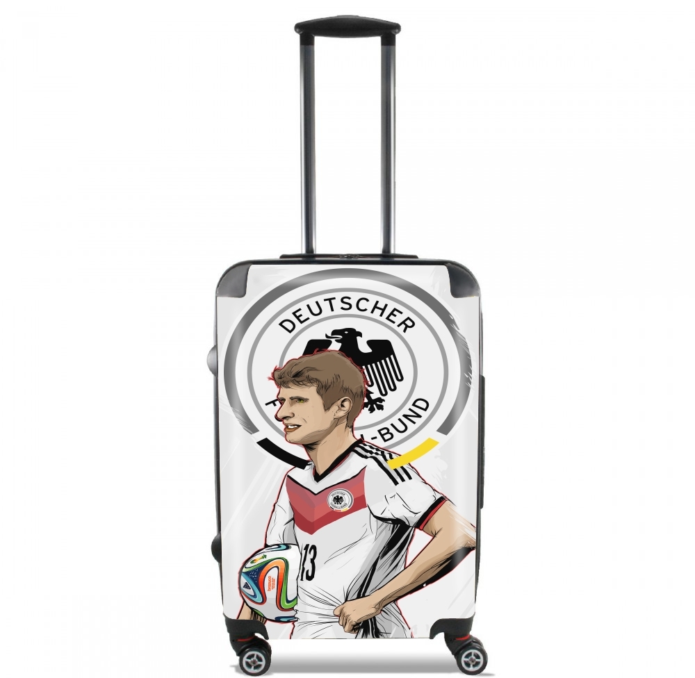  Football Stars: Thomas Müller - Germany para Tamaño de cabina maleta