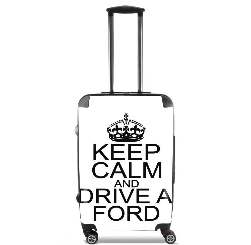  Keep Calm And Drive a Ford para Tamaño de cabina maleta